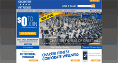 Desktop Screenshot of charterfitness.com